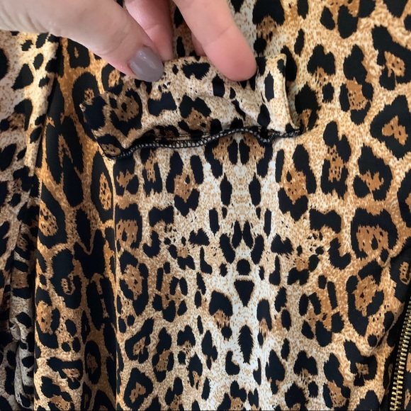 NYGARD LEOPARD CHEETAH TUNIC WILD ANIMAL PRINT LP - Picture 4 of 11